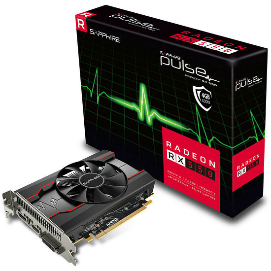 Sapphire Radeon RX 550 PULSE (4 Go)