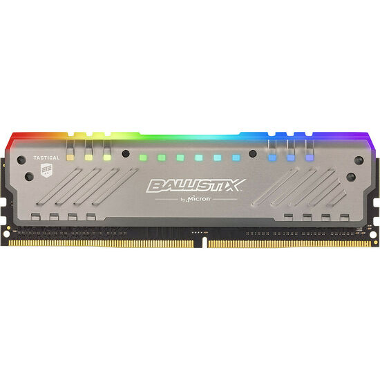 DDR4 Ballistix Tactical Tracer RGB, 8 Go, 3000 MHz, CAS 16