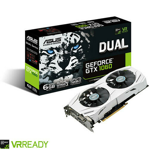 Asus GeForce GTX 1060 DUAL, 6 Go