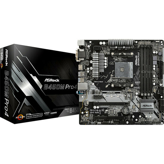 ASRock B450M Pro4
