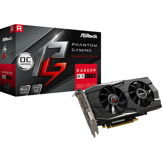 ASRock Radeon RX 570 Phantom Gaming D OC (8 Go)