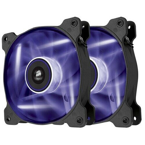 Pack de 2 ventilateurs Corsair SP 120 High Static Pressure, 120 mm(LED Violette)