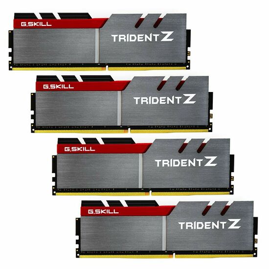DDR4 G.Skill Trident Z, 16 Go (4 x 4 Go), 3200 MHz, CAS 16