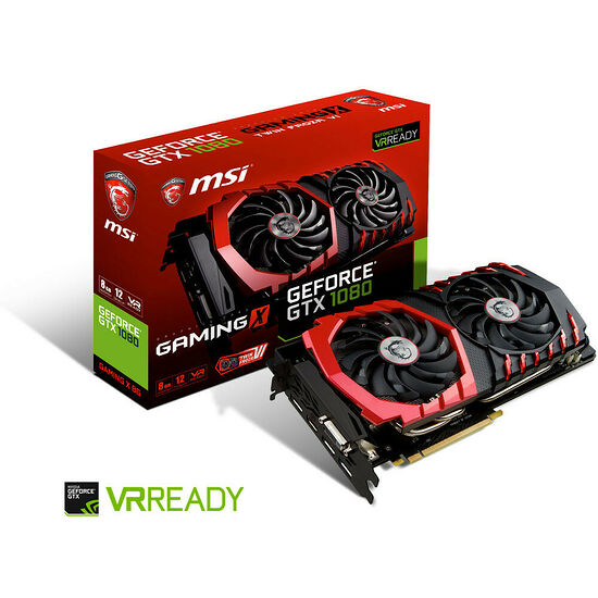 MSI GeForce GTX 1080 GAMING X, 8 Go
