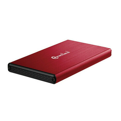Boitier externe pour disque dur 2.5" SATA - Rouge - Connectland