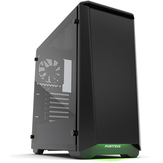 Phanteks Eclipse P400 Tempered Glass - Satin Black