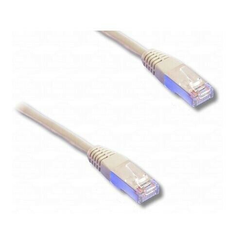 Câble ethernet RJ45 Cat.6 - Blindé - Ivoire - 2 mètres