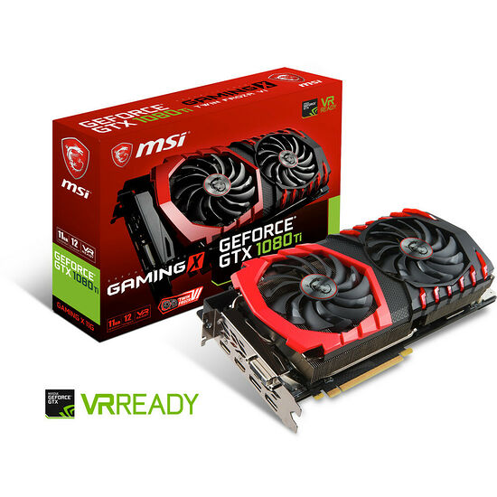 MSI GeForce GTX 1080 Ti GAMING X, 11 Go