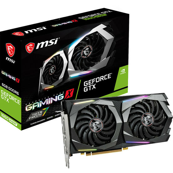 MSI GeForce GTX 1660 SUPER GAMING X