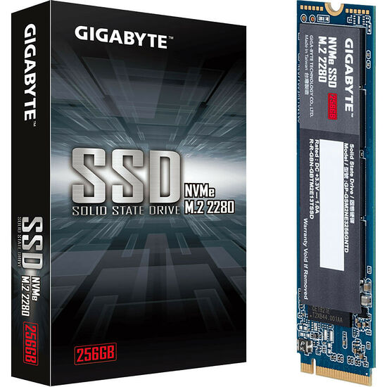Gigabyte NVMe SSD 256 Go