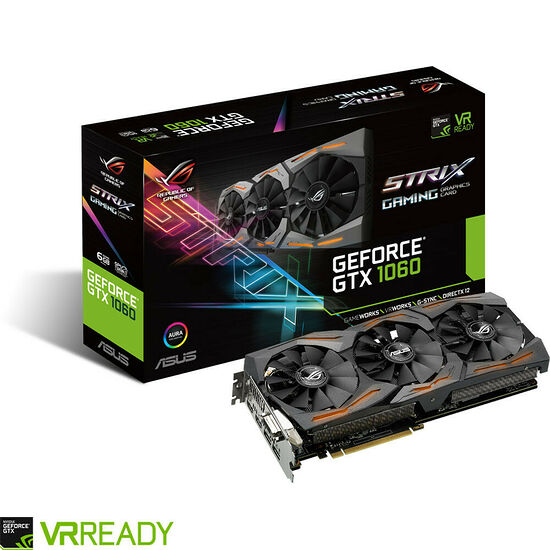 Asus GeForce GTX 1060 ROG STRIX, 6 Go