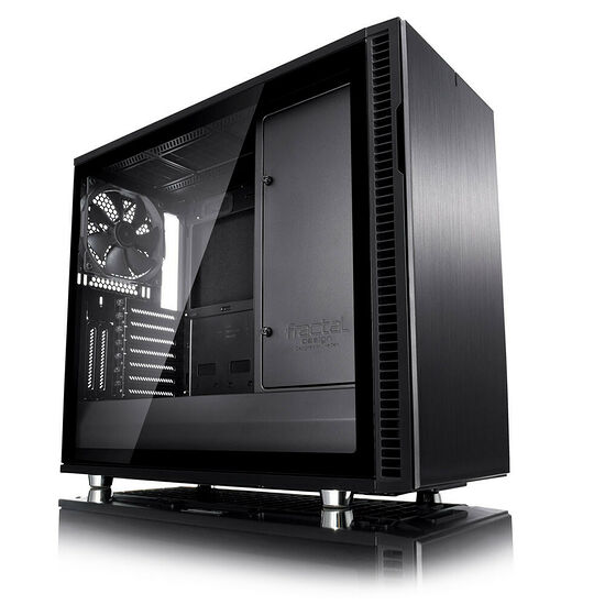 Fractal Design Define R6 Tempered Glass Blackout - Noir
