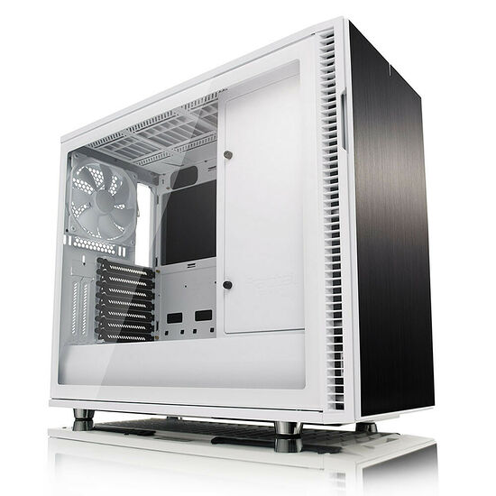 Fractal Design Define R6 Tempered Glass - Blanc