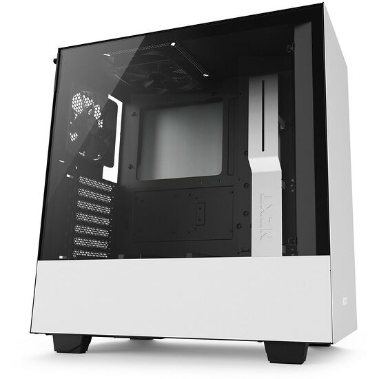 NZXT H500, Blanc mat/Noir
