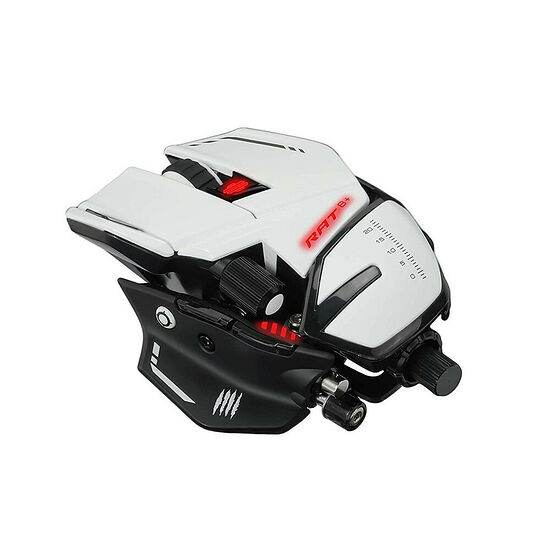 Mad Catz Rat 8+, Blanc