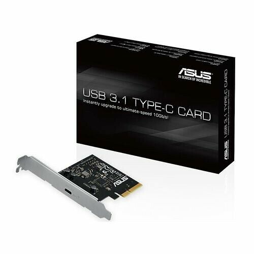 Carte contrôleur USB 3.1 Type C, PCI-Express, Asus