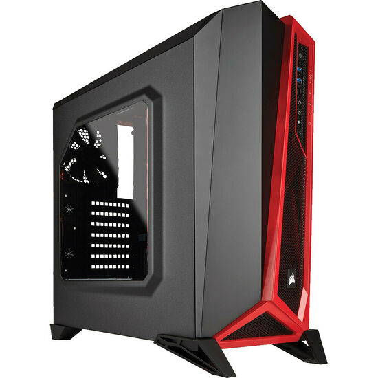Corsair Carbide SPEC-ALPHA, Noir/Rouge