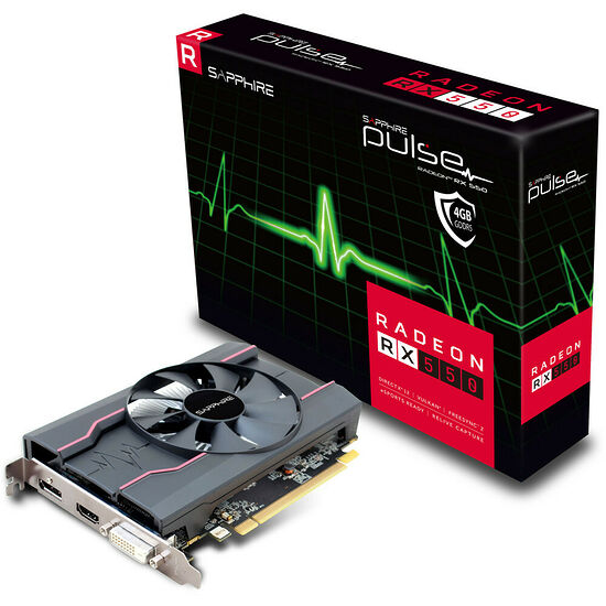 Sapphire Radeon RX 550 PULSE (4 Go)