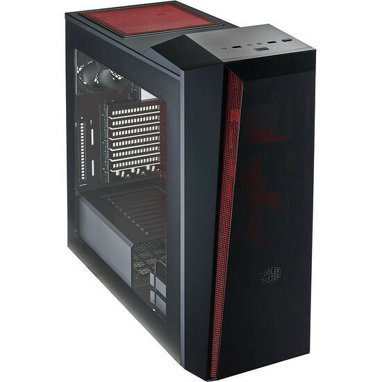 Cooler Master MasterBox 5t, Noir/Rouge
