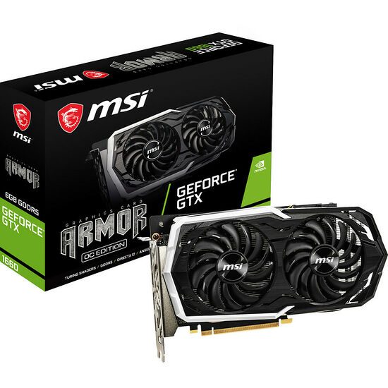 MSI GeForce GTX 1660 ARMOR 6G OC