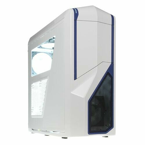 NZXT Phantom 410, Blanc/Bleu