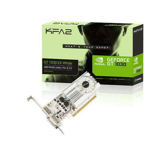 KFA2 GeForce GT 1030 EX White, 2 Go