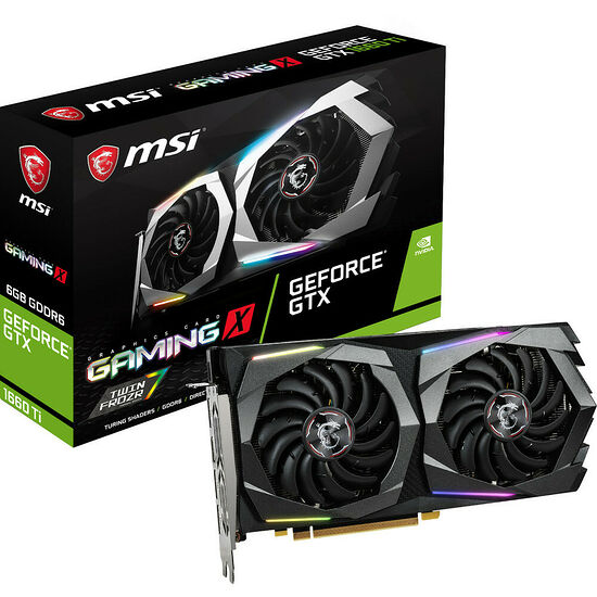 MSI GeForce GTX 1660 Ti GAMING X