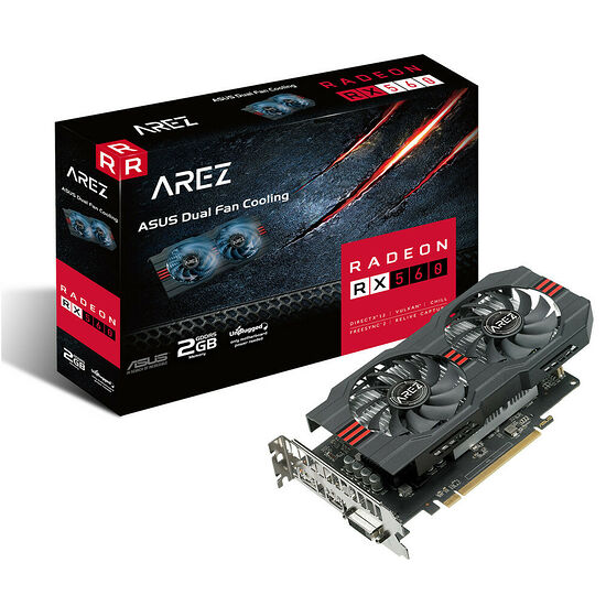 Asus AREZ Radeon RX 560 EVO (2 Go)