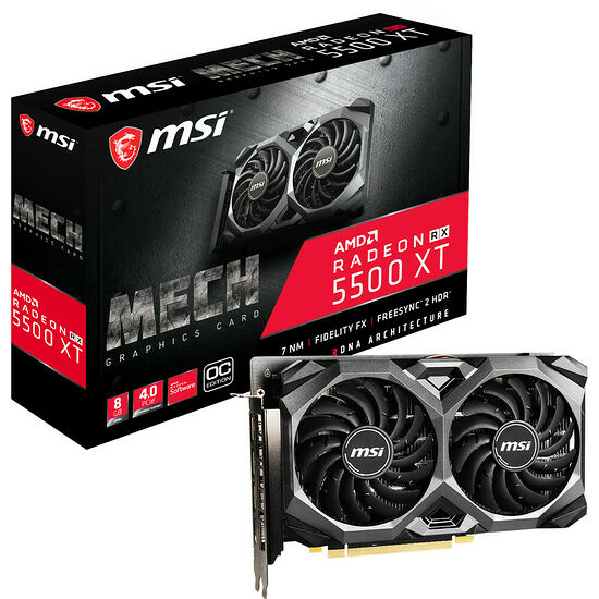 MSI Radeon RX 5500 XT MECH 8G OC (8 Go)
