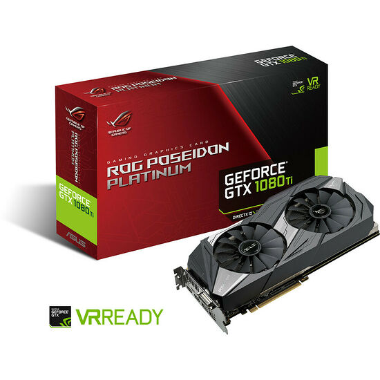 Asus ROG GeForce GTX 1080 Ti Poseidon, 11 Go