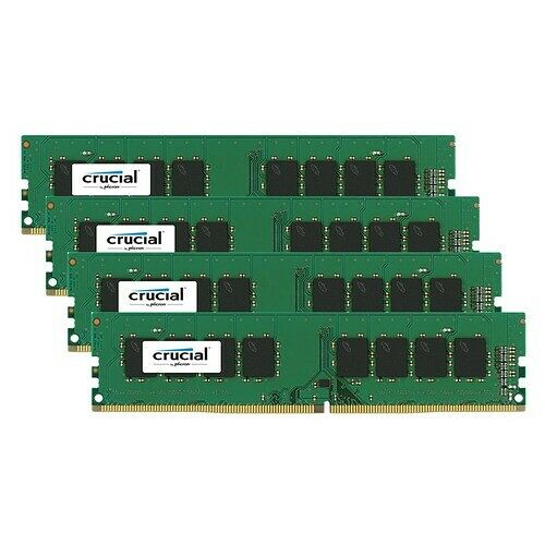 DDR4 Crucial, 4 x 8 Go, 2133 MHz, CAS 16