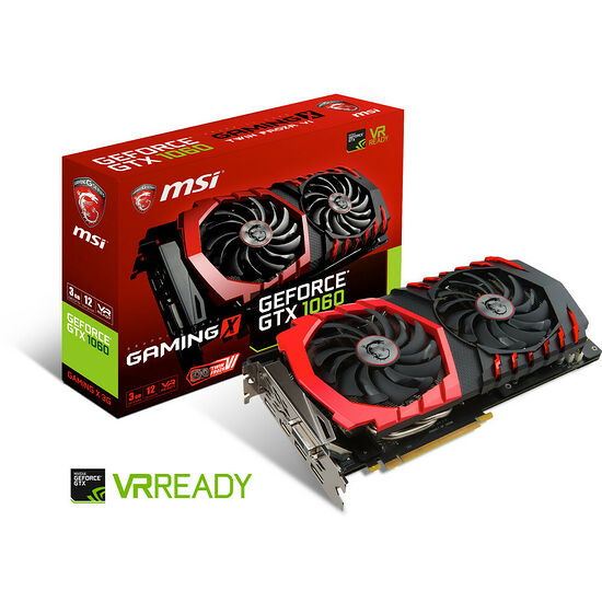 MSI GeForce GTX 1060 GAMING X, 3 Go