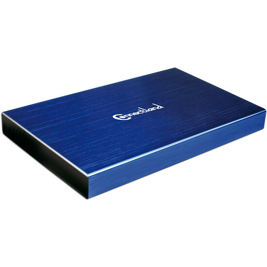 Boitier externe pour disque dur 2.5" SATA, Bleu, Connectland
