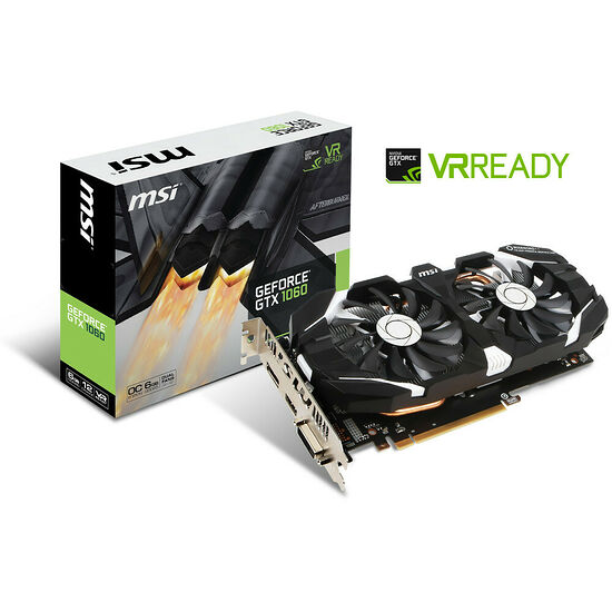 MSI GeForce GTX 1060 6GT OCV1, 6 Go
