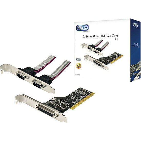 Carte contrôleur Série / Parallèle - PCI - Sweex
