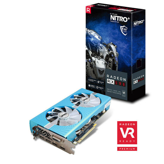 Sapphire Radeon RX 590 NITRO+, 8 Go
