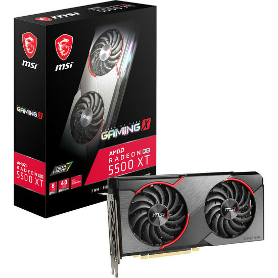 MSI Radeon RX 5500 XT GAMING X (8 Go)