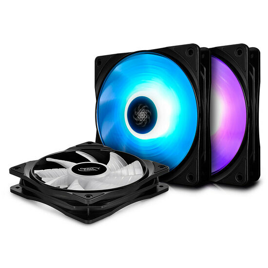 Deepcool RF120 RGB, 120 mm (Pack de 3)