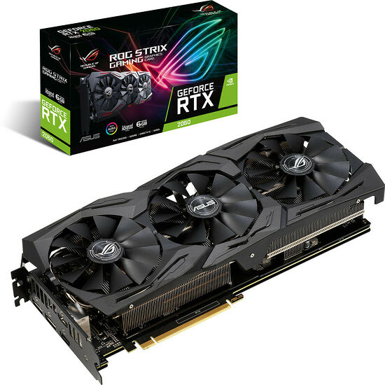 Asus GeForce RTX 2060 ROG STRIX A6G GAMING, 6 Go