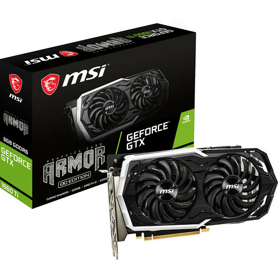 MSI GeForce GTX 1660 Ti ARMOR 6G OC