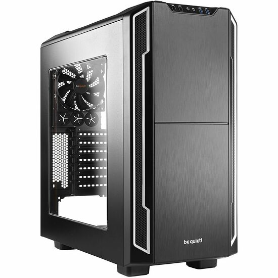Be Quiet ! Silent Base 600 - Noir/Argent (Version fenêtre)