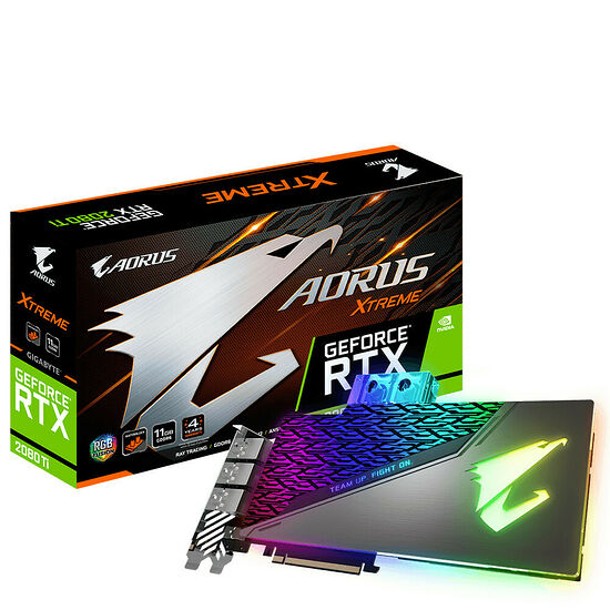 Gigabyte AORUS GeForce RTX 2080 Ti XTREME WATERFORCE WB