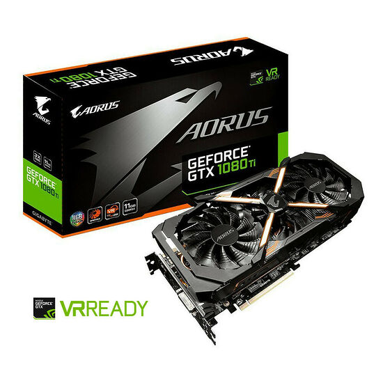 Gigabyte AORUS GeForce GTX 1080 Ti, 11 Go