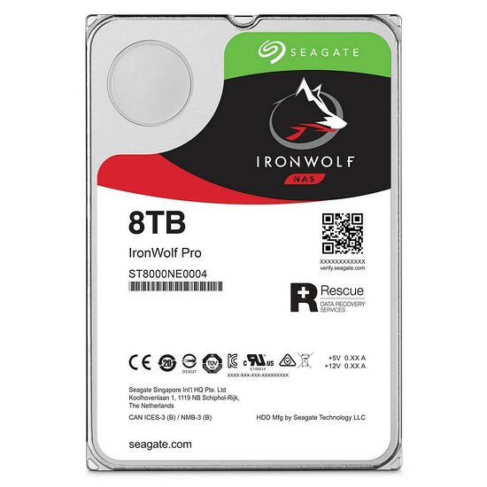 Seagate IronWolf Pro, 8 To