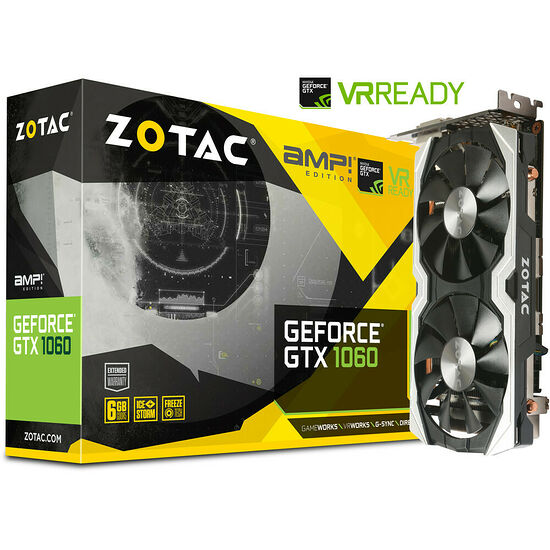 Zotac GeForce GTX 1060 AMP!, 6 Go
