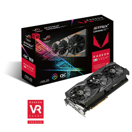 Asus ROG Radeon RX Vega 56 STRIX, 8 Go HBM2