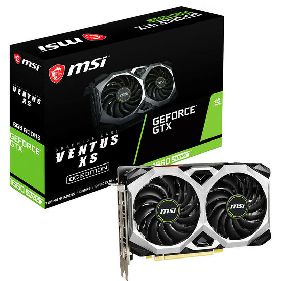 MSI GeForce GTX 1660 SUPER VENTUS XS OC