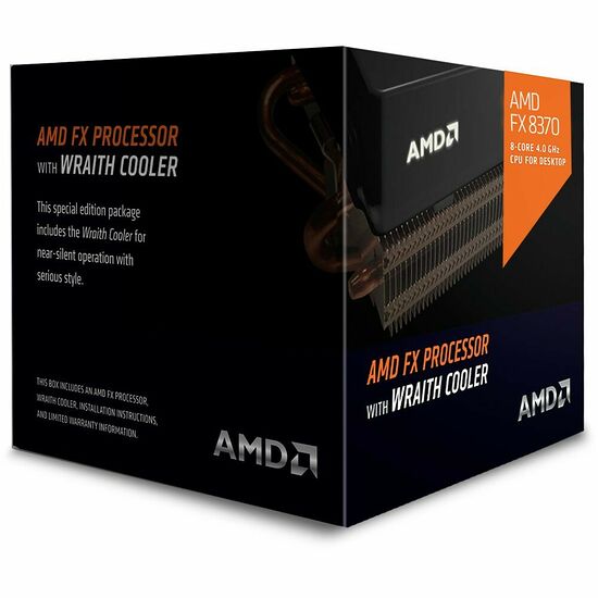 AMD FX-8370 Black Edition (4.0 GHz) Wraith Cooler