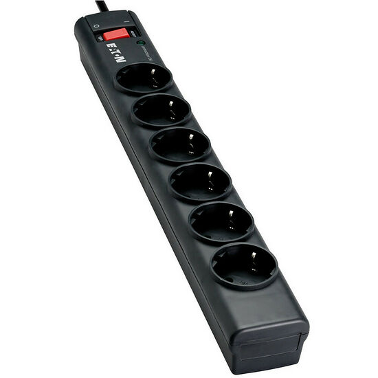 Multiprise parafoudre Protection Strip 6 FR, 6 prises, Eaton