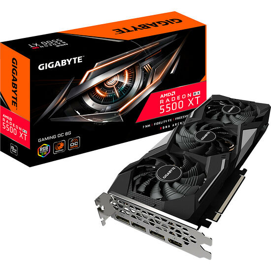 Gigabyte Radeon RX 5500 XT GAMING OC (8 Go)